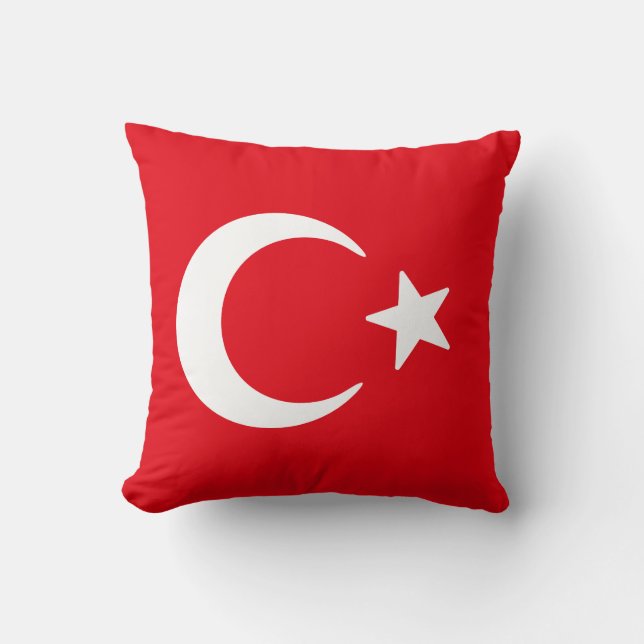 Flag of Turkey Cushion (Front)
