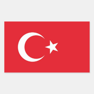 Flag of Turkey Decal Sticker