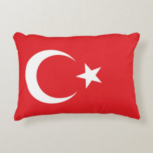 Flag of Turkey Decorative Cushion