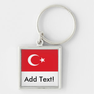 Flag of Turkey Key Ring