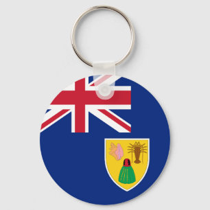 Flag of Turks and Caicos Islands Key Ring