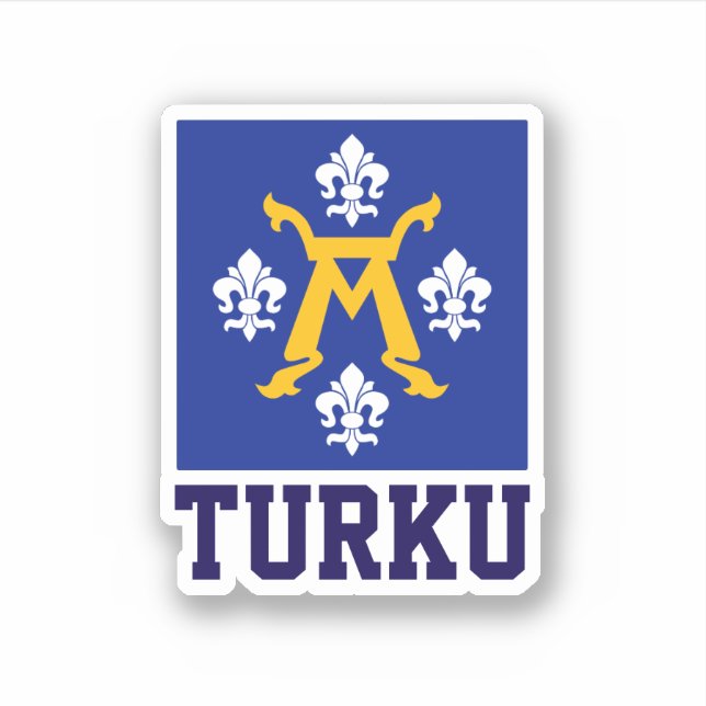 Flag of Turku, Finland (Front)