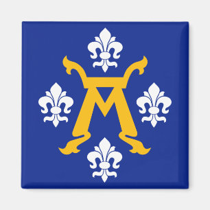 Flag of Turku, Finland Magnet