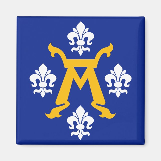 Flag of Turku, Finland Magnet (Front)