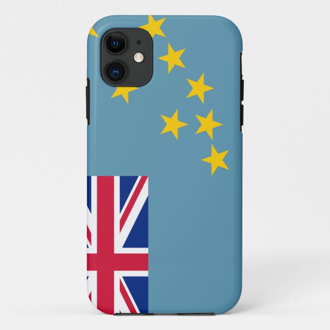 Flag of Tuvalu Case-Mate iPhone Case (Back)