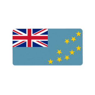 Flag of Tuvalu Labels