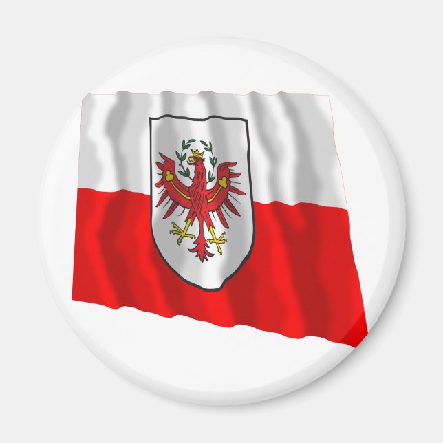 Flag of Tyrol, Austria Magnet (Front)