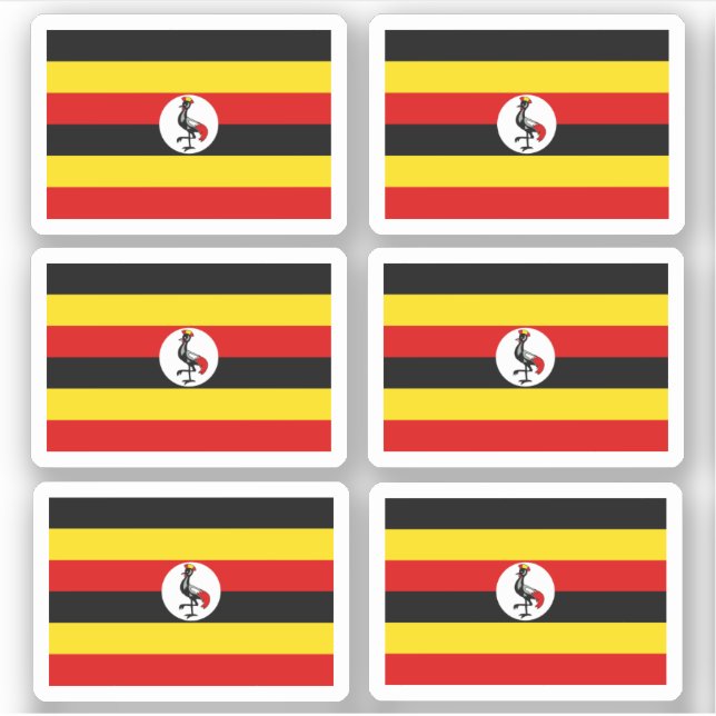 Flag of Uganda - a collection (Front)