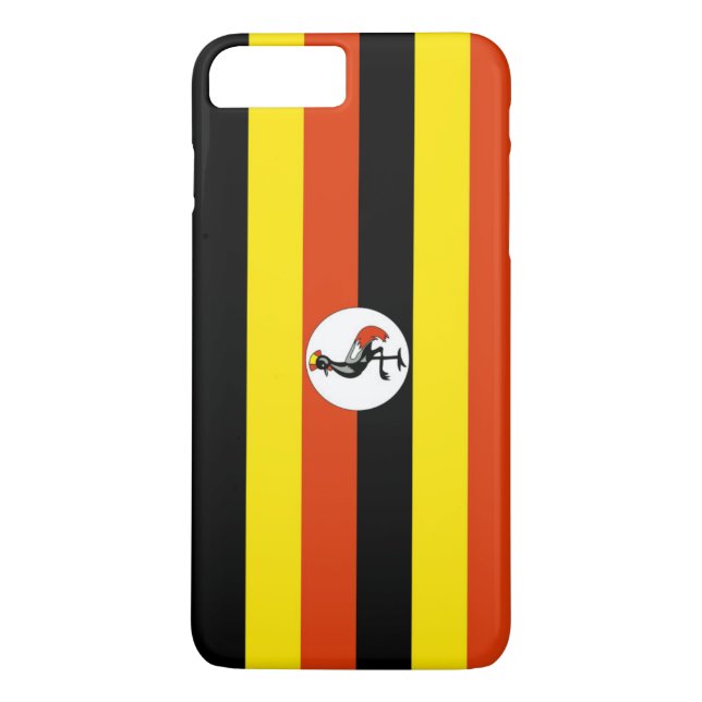 Flag of Uganda Case-Mate iPhone Case (Back)