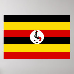 Flag of Uganda Poster