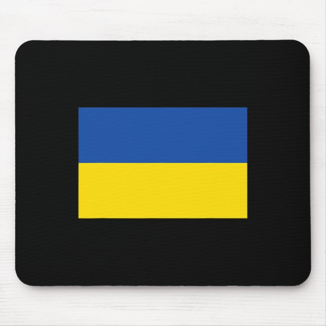 Flag Of Ukraine1  Mouse Pad (Front)