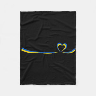 Flag Of Ukraine2 Fleece Blanket