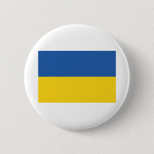 Flag of Ukraine 6 Cm Round Badge