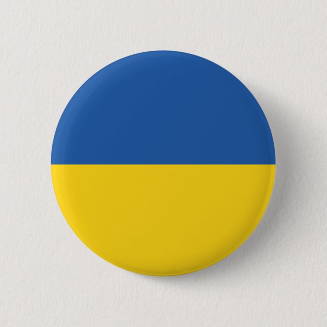 Flag of Ukraine Button (Front)