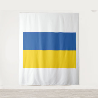 Flag of Ukraine Button Tapestry