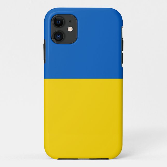 Flag of Ukraine Case-Mate iPhone Case (Back)