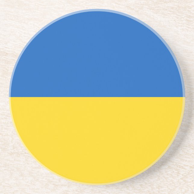 Flag of Ukraine Coaster (Front)