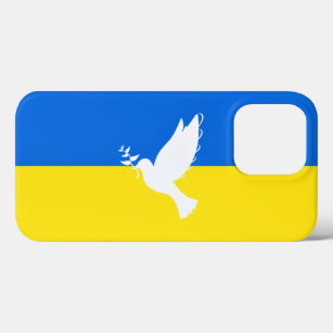 Flag of Ukraine - Dove of Peace - Freedom - Peace  iPhone 13 Pro Case