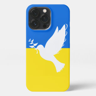 Flag of Ukraine - Dove of Peace - Freedom - Peace  iPhone 13 Pro Case