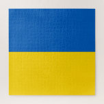 Flag of Ukraine Jigsaw Puzzle<br><div class="desc">Flag of Ukraine

We stand with Ukraine. We support Ukraine. Peace in Ukraine. Help Ukraine.

Київ,  Україна,  Прапор України,  Kyiv</div>