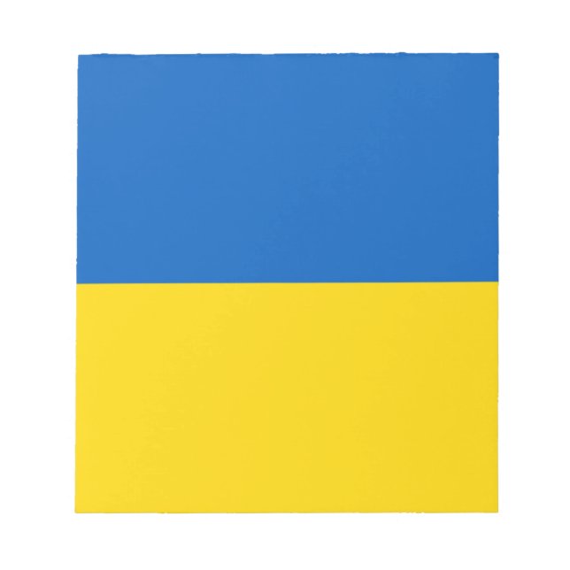 Flag of Ukraine Notepad (Front)