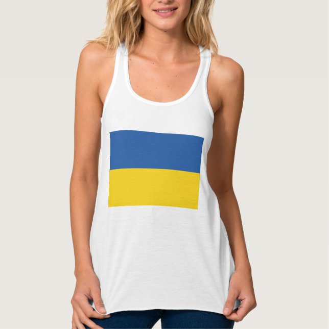 Flag of Ukraine Singlet (Front)