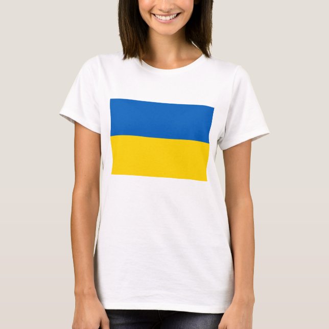 Flag of Ukraine T-Shirt (Front)