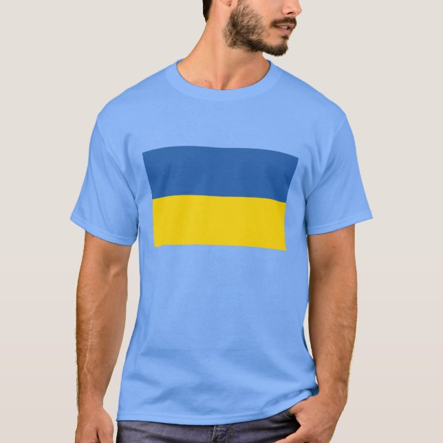 Flag of Ukraine T-Shirt (Front)