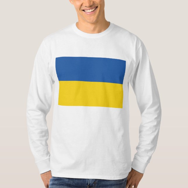 Flag of Ukraine T-Shirt (Front)