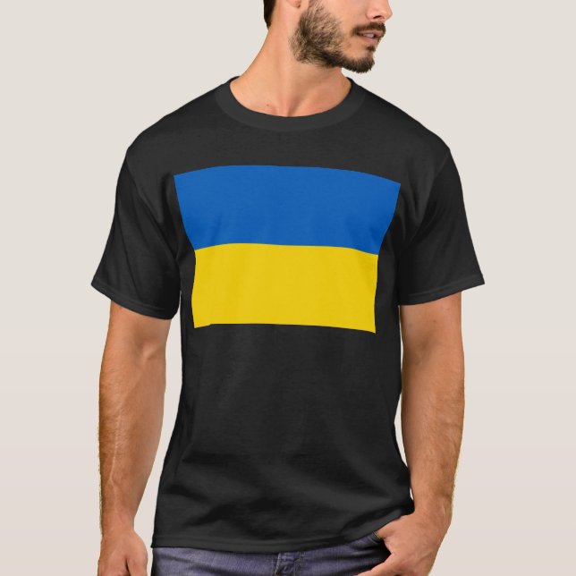 Flag of Ukraine T-Shirt (Front)
