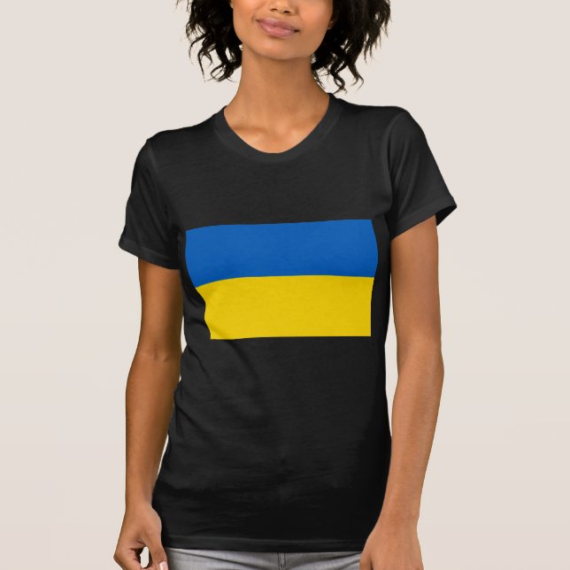 Flag of Ukraine T-Shirt (Front)