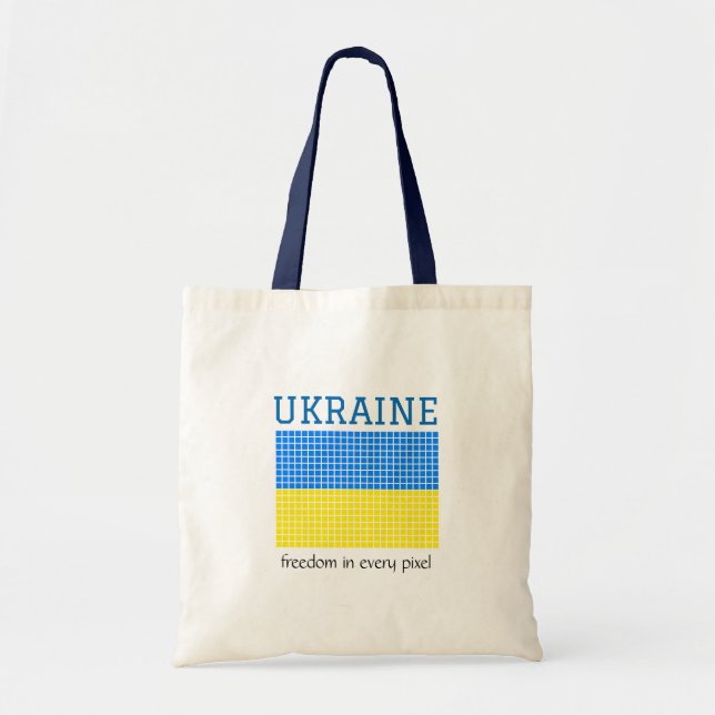 Flag of Ukraine Tote Bag (Front)