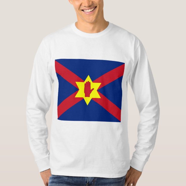 Flag of Ulster Nation (Northern Ireland) T-Shirt (Front)