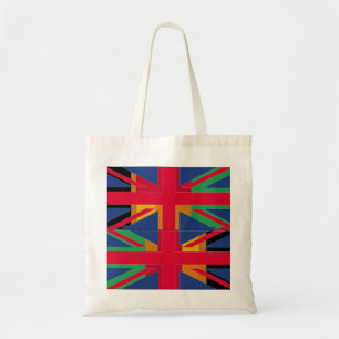 Flag of United Kingdom and Benin Bag