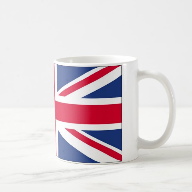 Flag of United Kingdom Coffee Mug (Right)