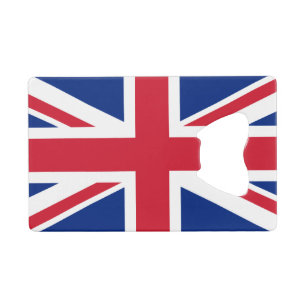 Flag of United Kingdom Credit Card Bottle Opener