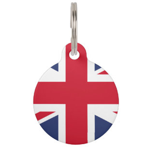 Flag of United Kingdom Pet Tag