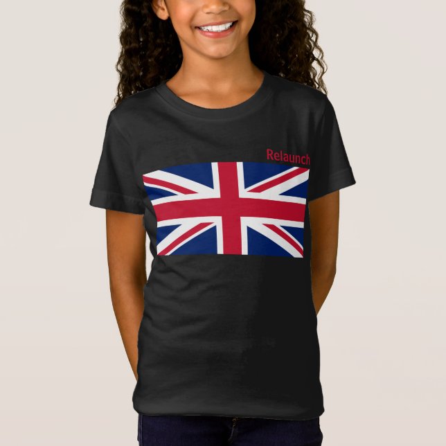 Flag of United Kingdom T-Shirt (Front)