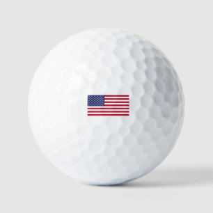 Flag of United States of America Golf Balls