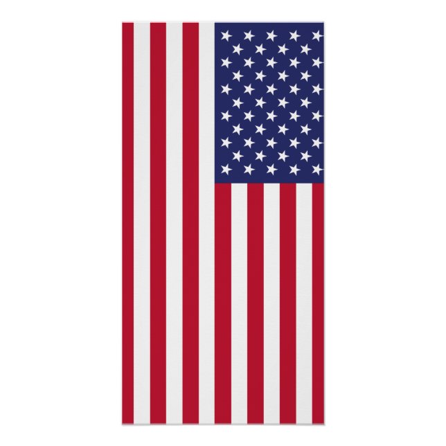 Flag of United States of America Poster (Front)