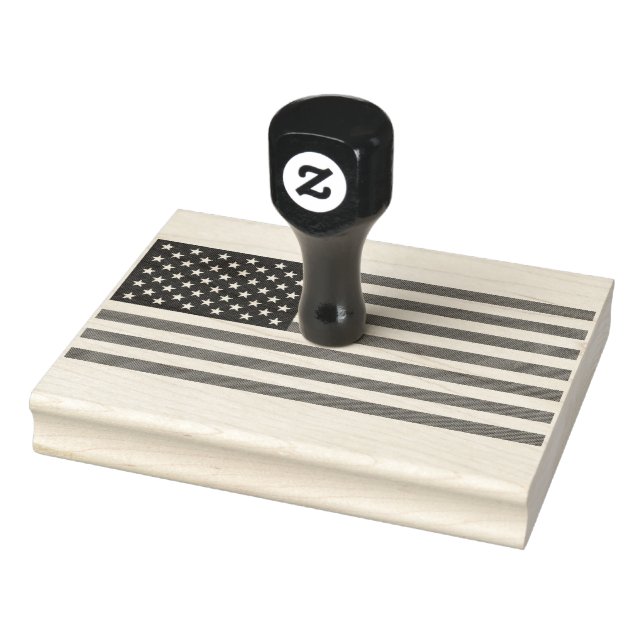 Flag of United States of America Rubber Stamp (Stamp)