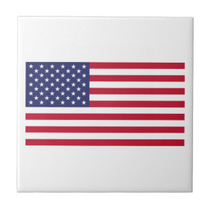 Flag of United States of America Tile