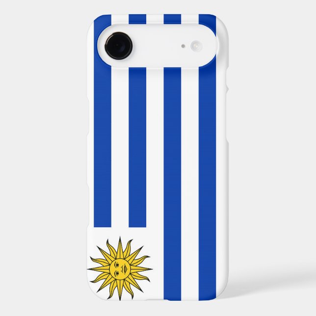 Flag of Uruguay Case-Mate iPhone Case (Back)