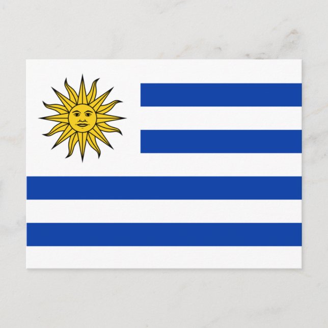 Flag of Uruguay Postcard (Front)