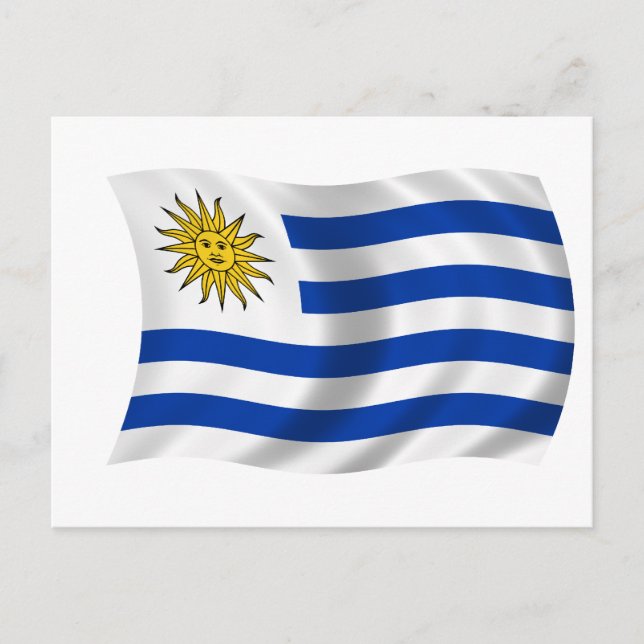 Flag of Uruguay Postcard (Front)
