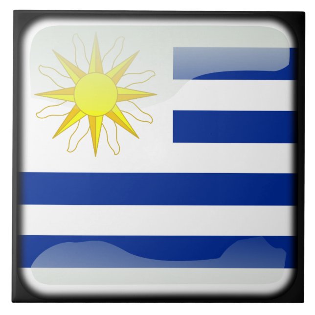 Flag of Uruguay Tile (Front)