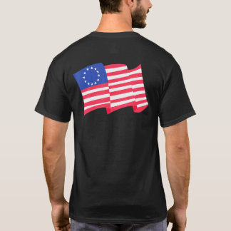 Flag Of Usa Waving In The Air Happy Independence T-Shirt