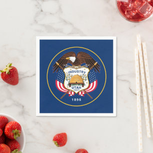 Flag of Utah Napkin