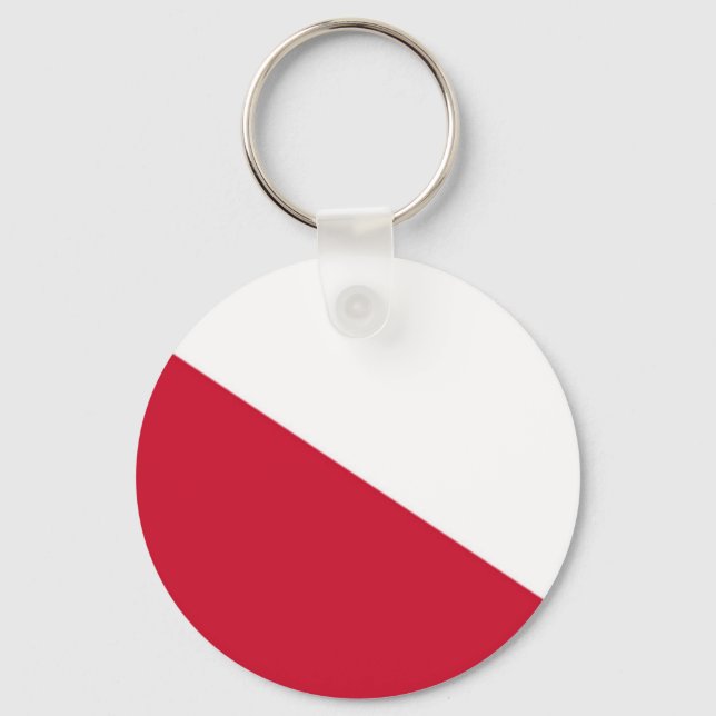 Flag of Utrecht (city) Key Ring (Front)