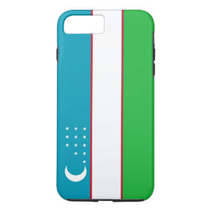 Flag of Uzbekistan Case-Mate iPhone Case